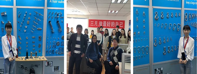 1PCS Heavy Duty Stainless Steel 304 Spring Snap Hook Fixed Eye Clip Carabiner Universal Marine Clip Dock Hardware