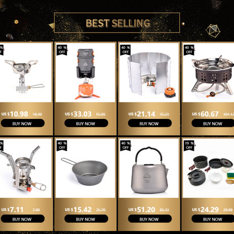 Outdoor Tourist Burner