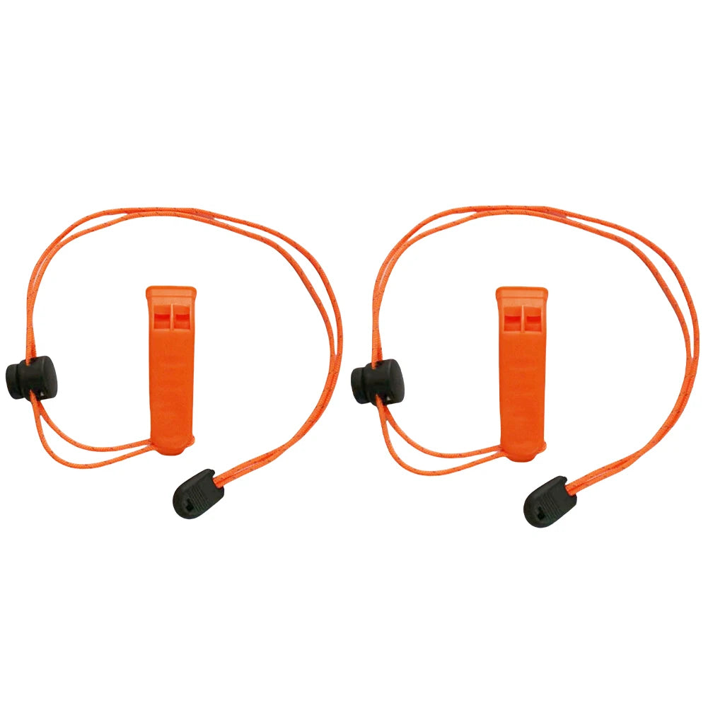 1/2PCs Outdoor Survival Whistle Diving Football Basketball Match Safety Whistles Hiking Rescue Swimming Emergency Loud Whistle