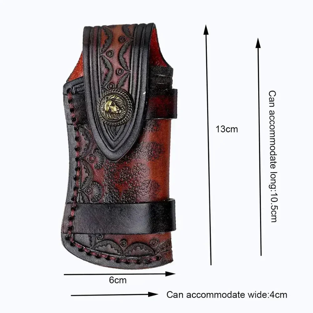 Outdoor Tactical 67 Layers Damascus Steel Camping Pocket Knife EDC Outdoor Knife Tactical Tool Self-defense Combat Folding Knife