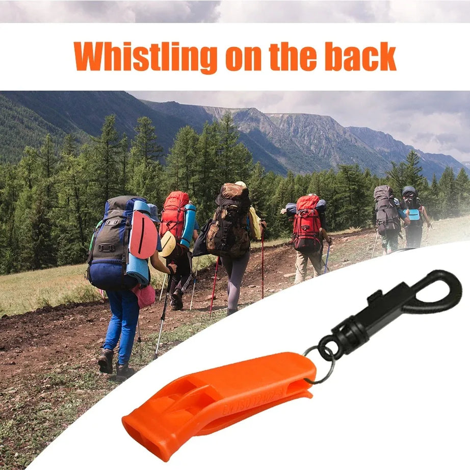 1/2PCs Outdoor Survival Whistle Diving Football Basketball Match Safety Whistles Hiking Rescue Swimming Emergency Loud Whistle