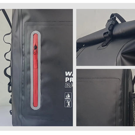 Waterproof Kayak Dry Bag Drift Swimming Backpack Large River Trekking Shoulder Beach Diving Dry Rafting Canoeing PVC Camping Bag