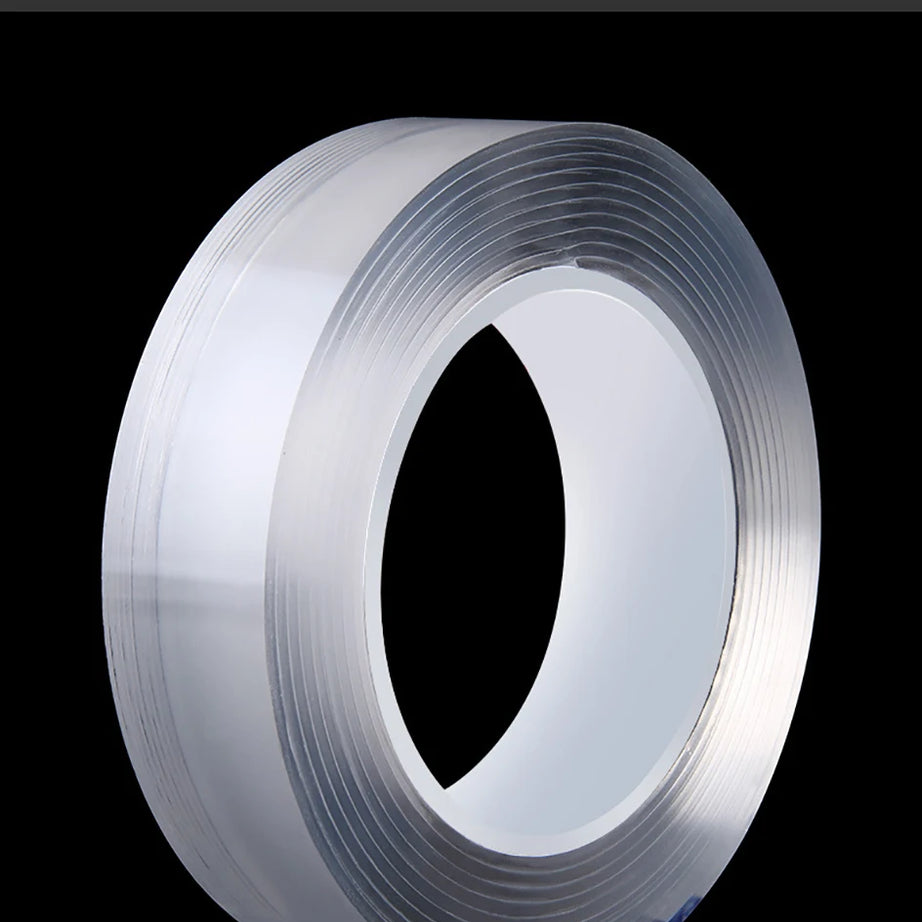 1-10M Nano Double Sided Tape Heavy Duty Transparent Adhesive Strips Strong Sticky Multipurpose Reusable Waterproof Mounting Tape