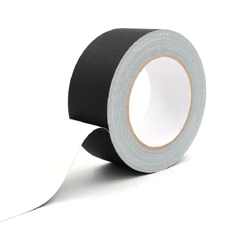 30 Yards Premium Heavy Duty Gaffer Tape Non-Reflective Multipurpose Waterproof Floor Tape For Electrical Cord Black Gaff Tape