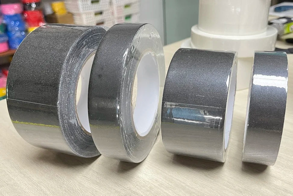 30 Yards Premium Heavy Duty Gaffer Tape Non-Reflective Multipurpose Waterproof Floor Tape For Electrical Cord Black Gaff Tape