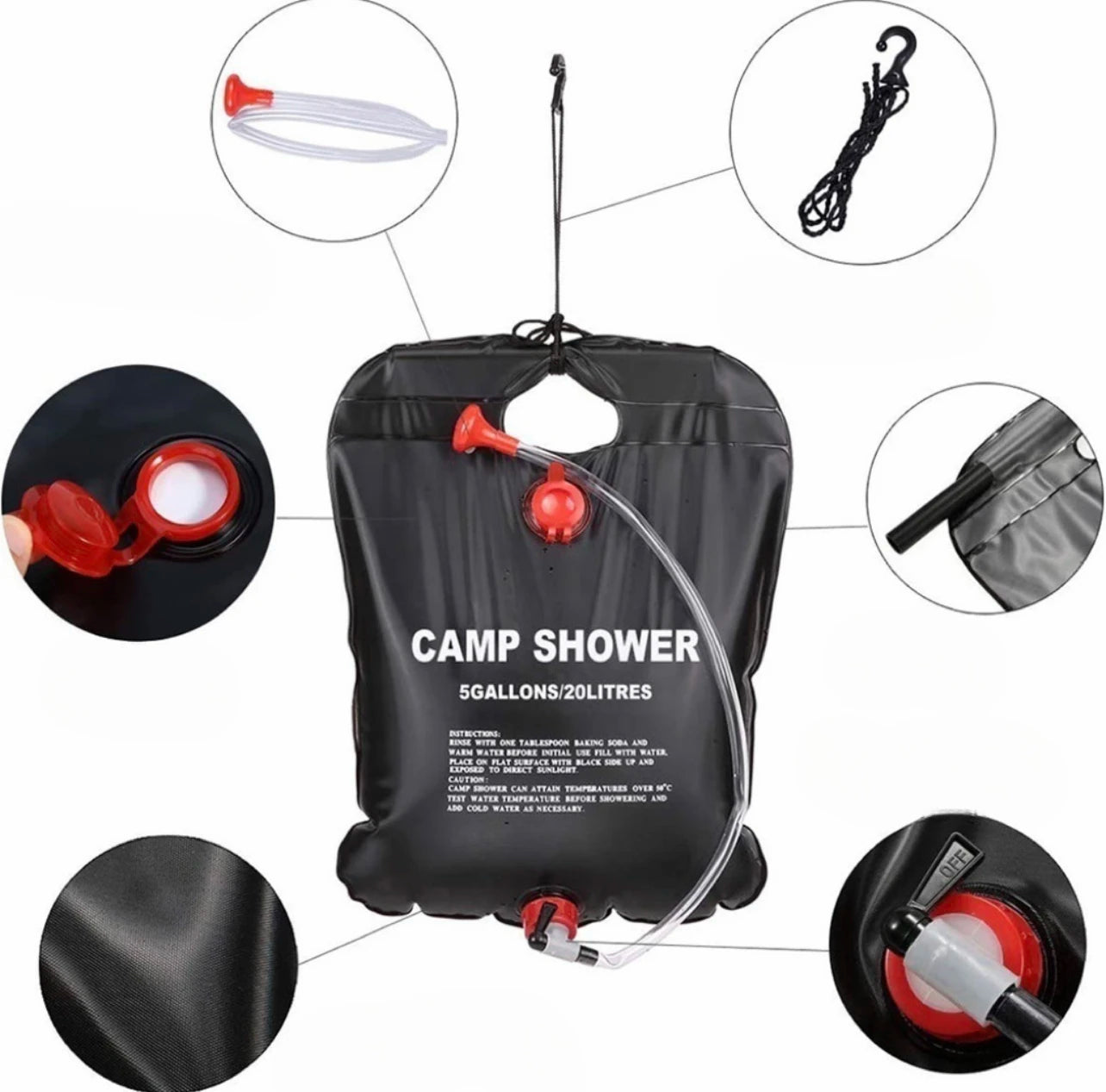 Bath Water Bag