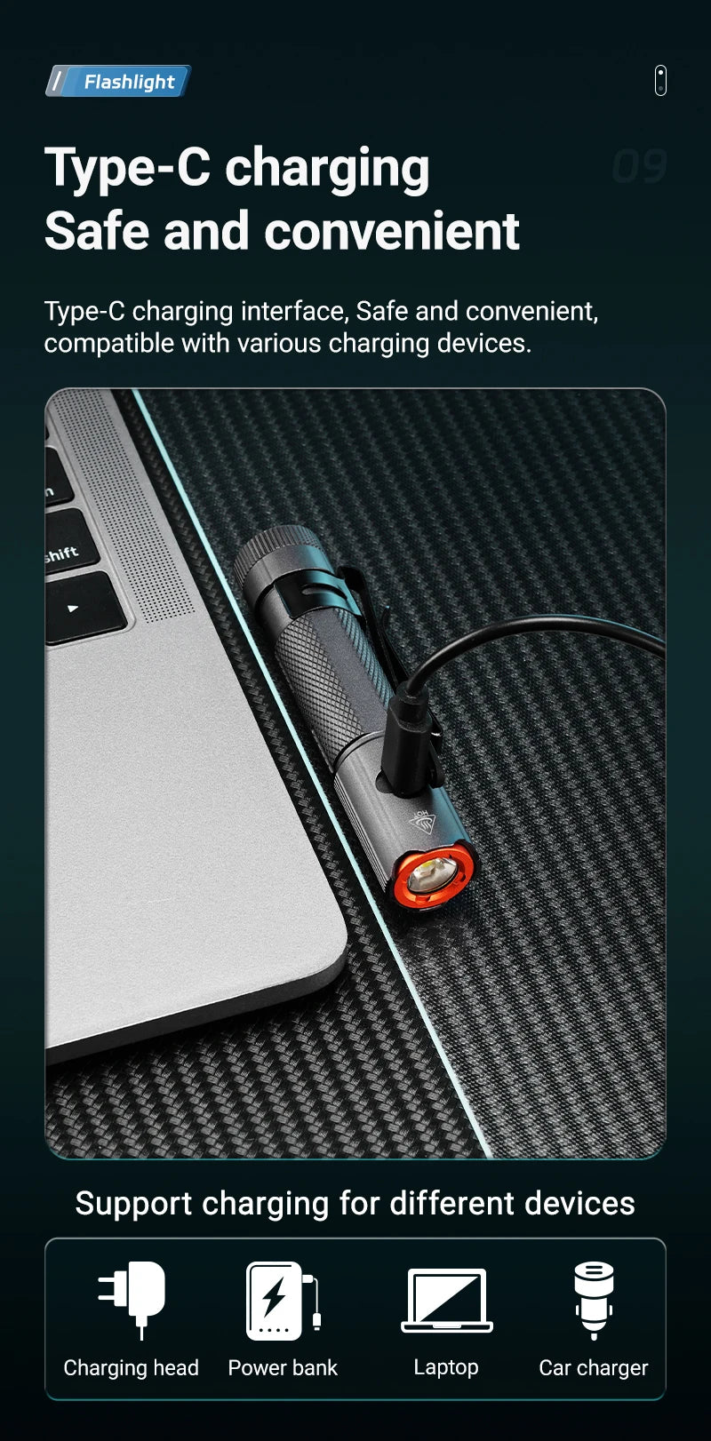 Rechargeable Flashlight