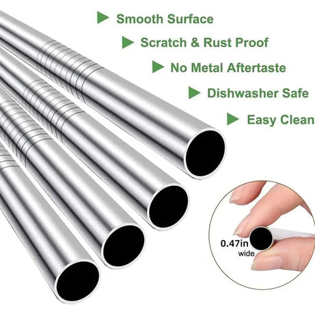 Steel Straw Set