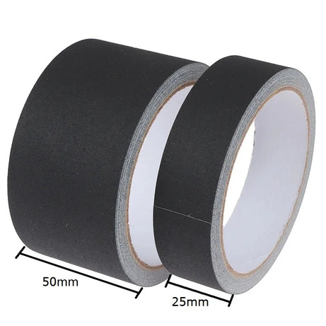 30 Yards Premium Heavy Duty Gaffer Tape Non-Reflective Multipurpose Waterproof Floor Tape For Electrical Cord Black Gaff Tape