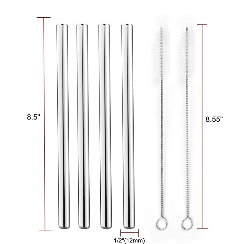 Steel Straw Set
