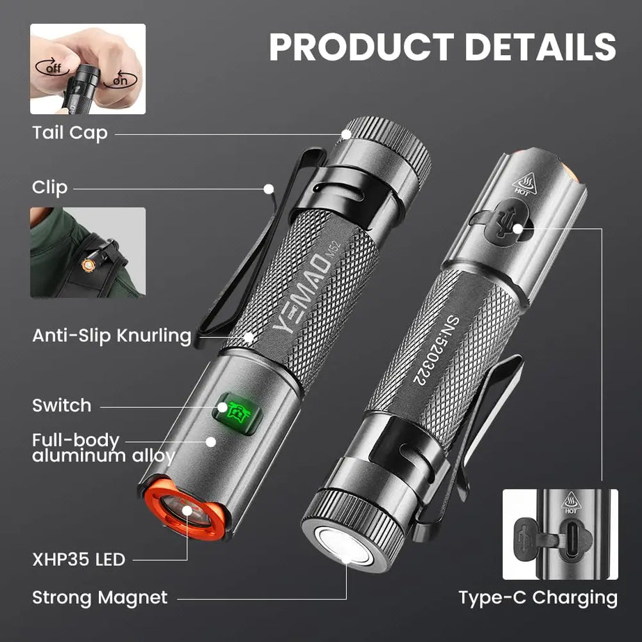 Rechargeable Flashlight